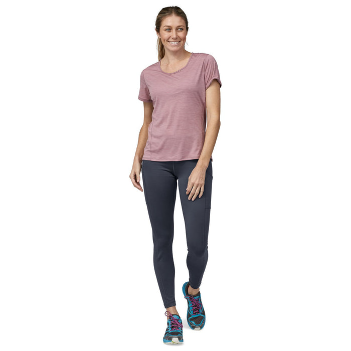 Patagonia Women's Pack Out Tights Smolder Blue Image 04