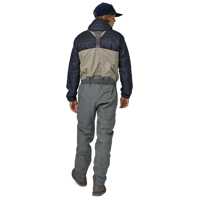 Patagonia Swiftcurrent Expedition Zip Front Waders River Rock Green Image 04
