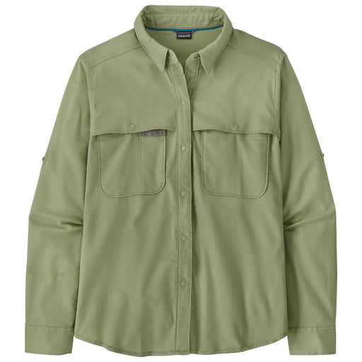 Patagonia Women's Early Rise Stretch Shirt Salvia Green Image 01