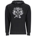 Simms Rods and Stripes Hoody Charcoal Heather Image 01
