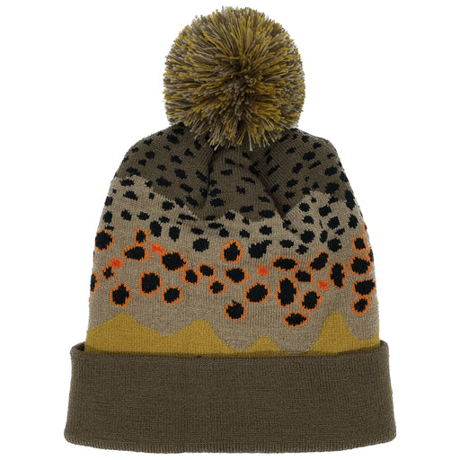 Rep Your Water Brown Trout Skin Knit Hat Image 01