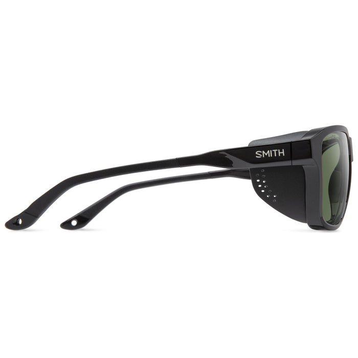 Smith Embark Sunglasses Black ChromaPop Polarized Gray Green