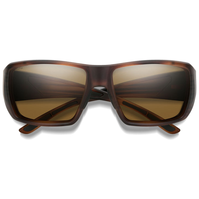 Smith Guide's Choice S Sunglasses Matte Tortoise ChromaPop Glass Polarized Brown