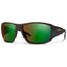Smith Guide's Choice Sunglasses Matte Tortoise ChromaPop Glass Polarchromic Brown Green Mirror