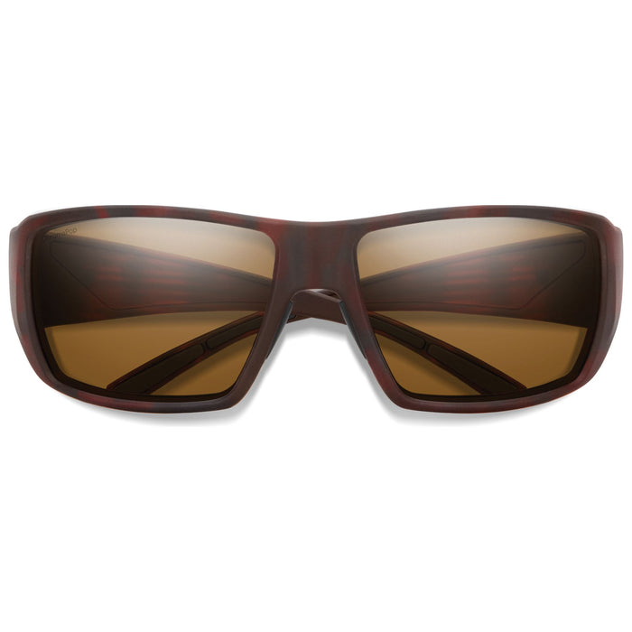 Smith Guide's Choice Sunglasses Matte Tortoise ChromaPop Glass Polarized Brown