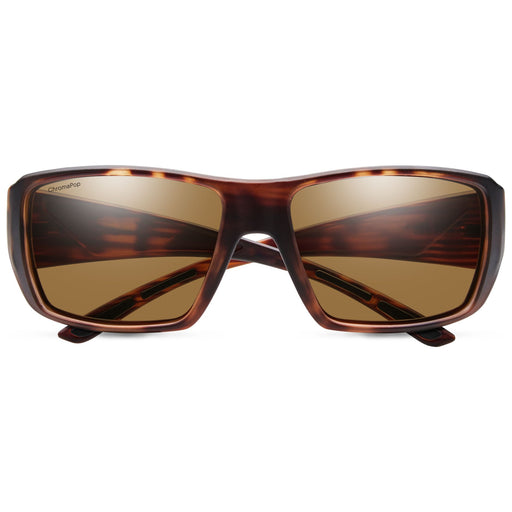 Smith Guide's Choice XL Sunglasses Matte Havana ChromaPop Glass Polarized Brown
