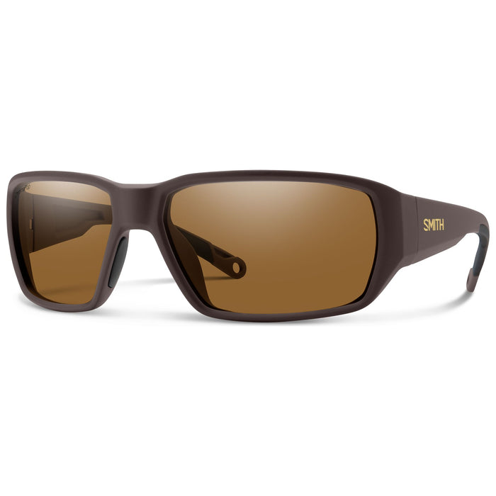 Smith Hookset ChromaPop Sunglasses Matte Mississippi Mud ChromaPop Glass Polarized Brown