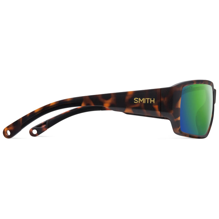 Smith Hookset ChromaPop Sunglasses Matte Tortoise ChromaPop Glass Polarized Green Mirror