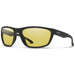Smith Redding Sunglasses Matte Black ChromaPop Glass Polarized Low Light Yellow