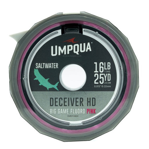 Umpqua Deceiver HD Big Game Fluorocarbon Tippet Pink