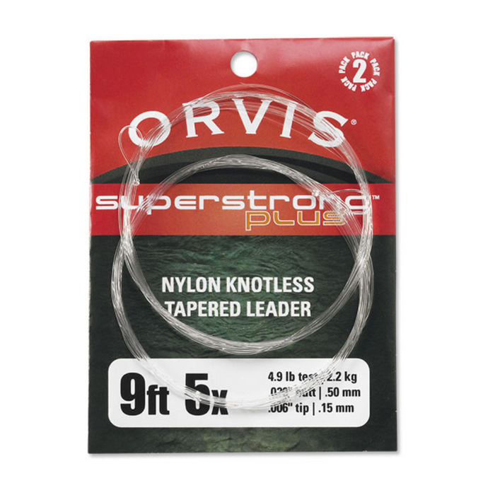 ORVIS SuperStrong Plus Leaders 2PK