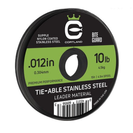 CORTLAND TIE-ABLE STAINLESS STEEL LEADER MATERIAL
