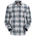 Simms ColdWeather LS Shirt Navy Sterling Plaid Image 01