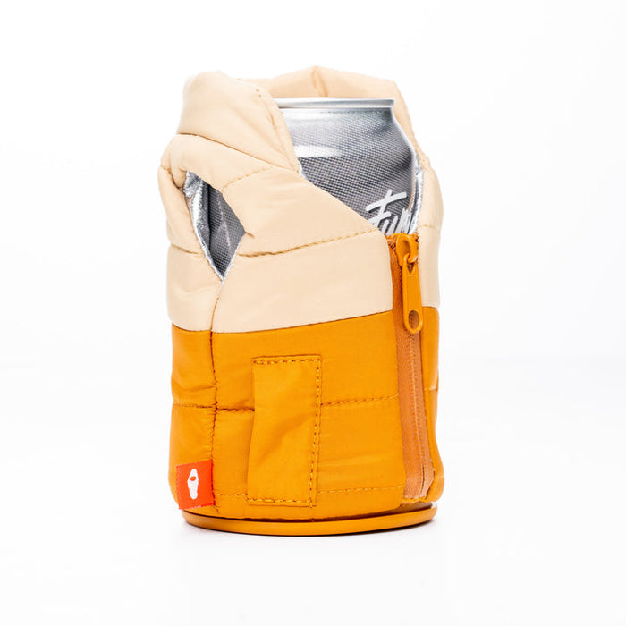 Puffin Drinkwear The Puffy Vest Honey Brown Taco Tan
