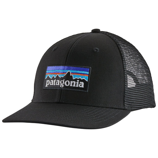 Patagonia P 6 Logo Trucker Hat Black Image 01
