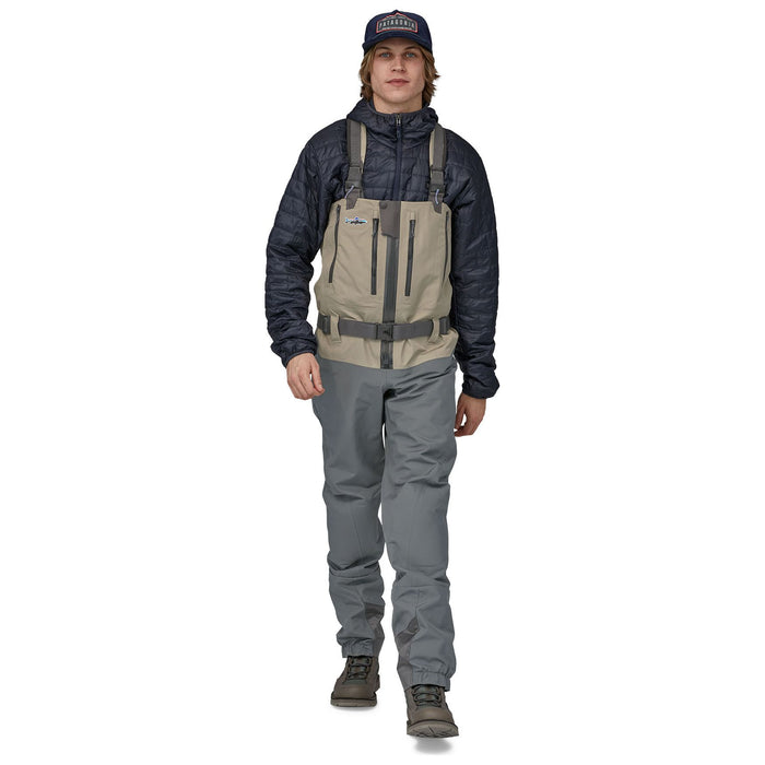 Patagonia Swiftcurrent Expedition Zip Front Waders River Rock Green Image 04