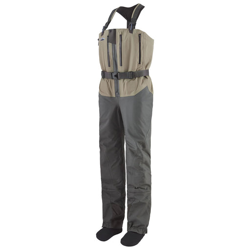 Patagonia Women's Swiftcurrent Expedition Zip Front Waders River Rock Green Image 01