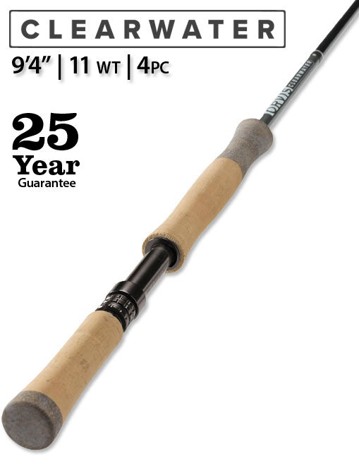 Orvis Clearwater 9'4" 11wt 4pc Fly Rod