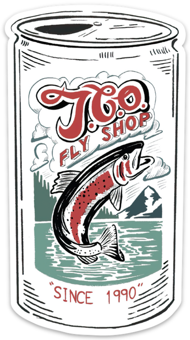 TCO Sticker Beer Label Trout