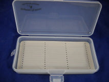TCO Fly Box - Clear box slot foam