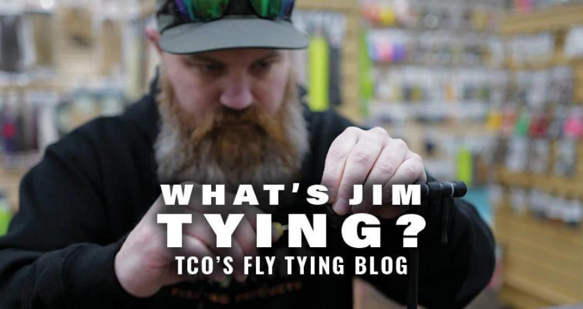 What's Jim Tying - Purple Poison Tung Midge