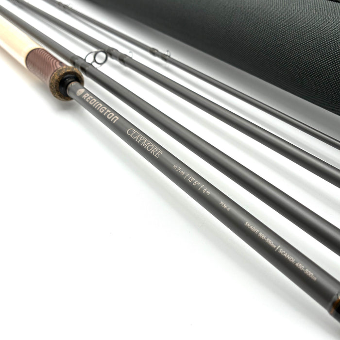 Used Rod - REDINGTON 7136-4 CLAYMORE ROD - 13'6" 7wt 4PC - Fly Rod