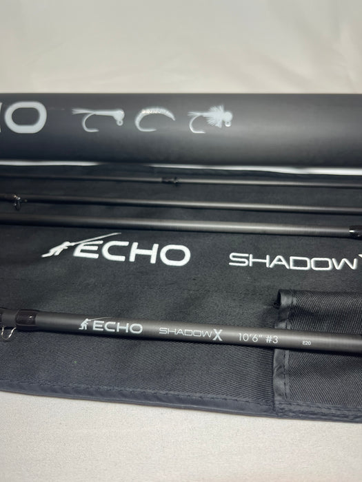 Used Rod - Echo Shadow X 10' 6" 3wt- Fly Rod