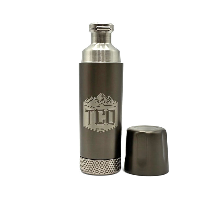 TCO High Camp Torch Flask 9oz Flip Lid