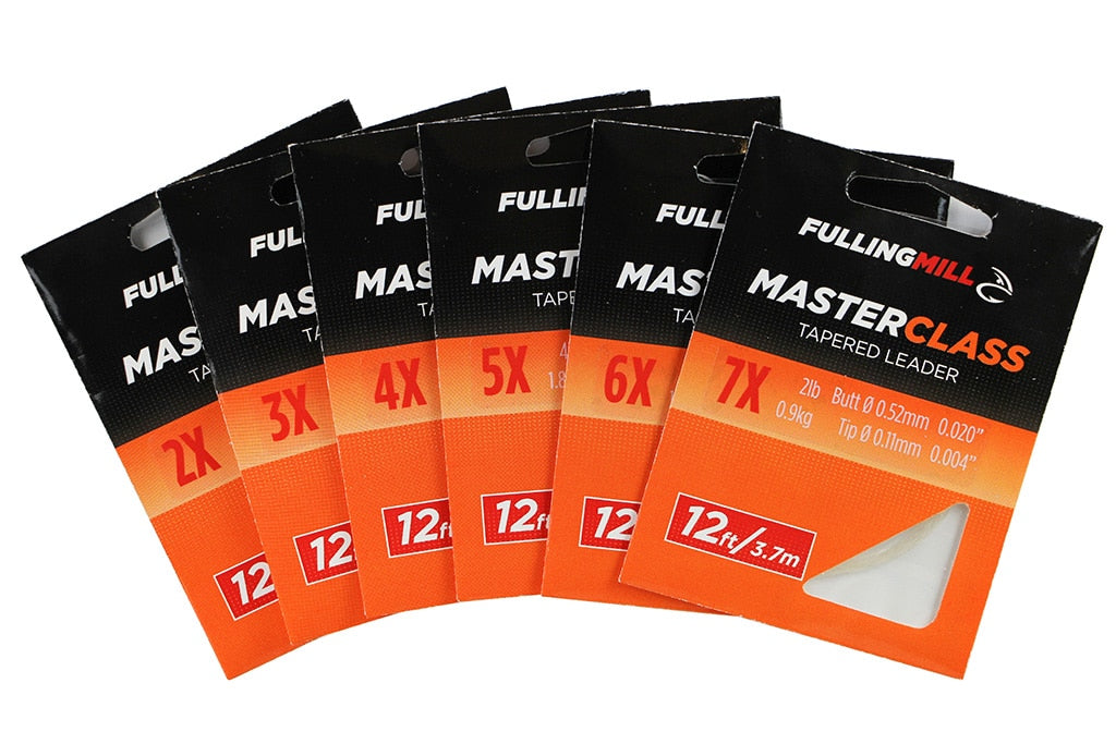 Fulling Mill Masterclass Tapered Leaders 12ft