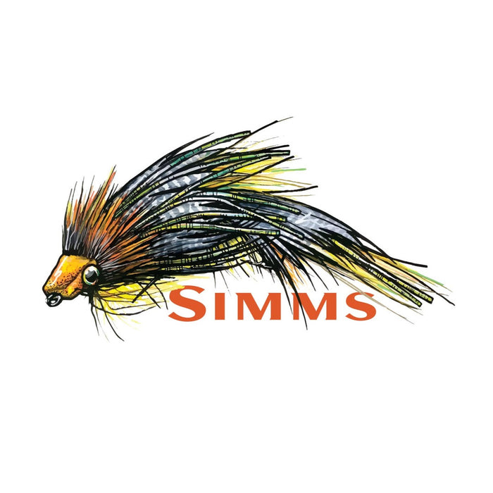 Simms Streamer Sticker