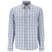 Simms Men's Big Sky LS Shirt Bimini Blue Image 01