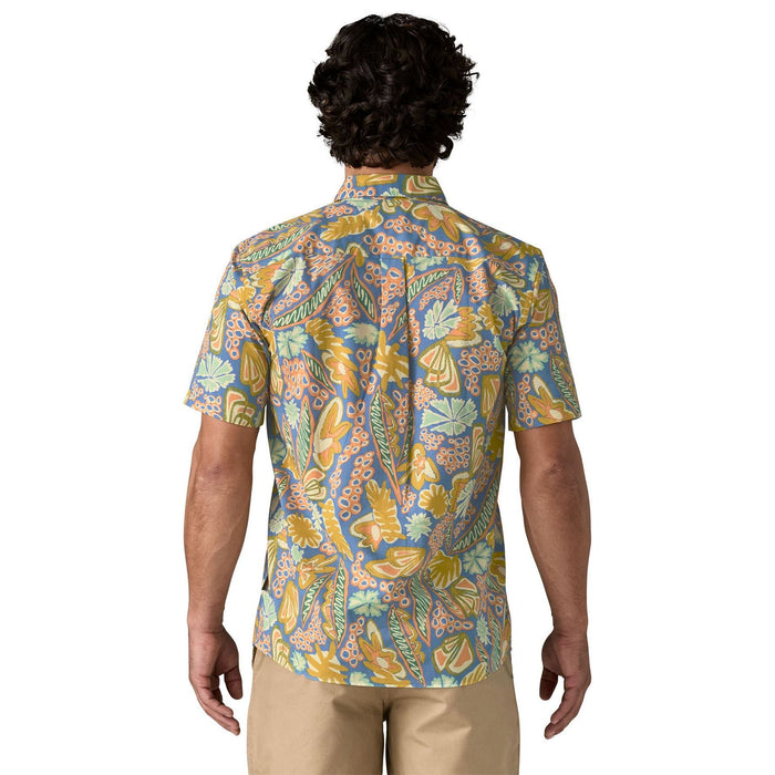 Patagonia Men's Go-To Shirt Flourish: Abundant Blue Image 03