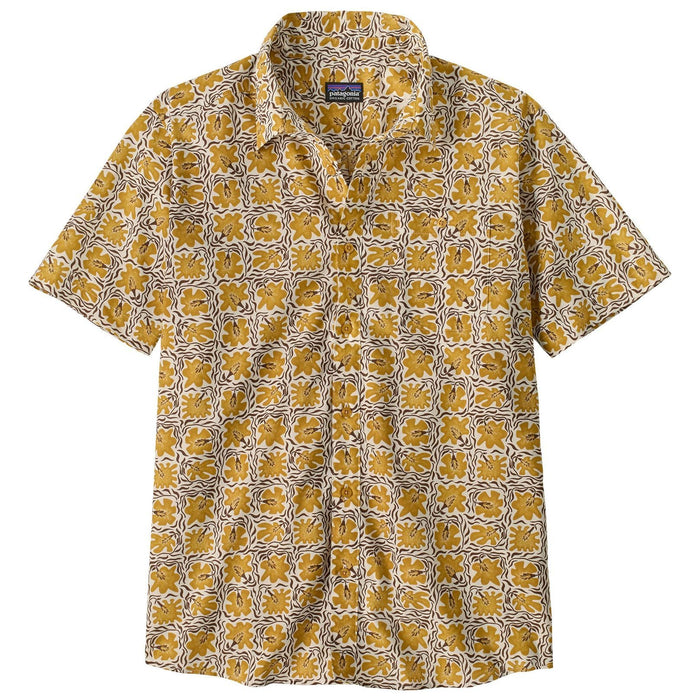 Patagonia Men's Go To Shirt Future Flowers: Natural
