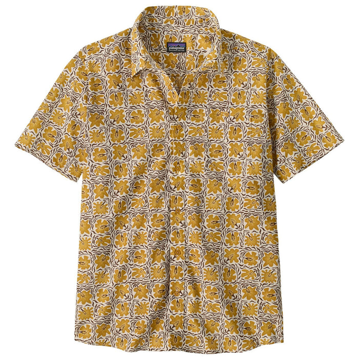 Patagonia Men's Go To Shirt Future Flowers: Natural