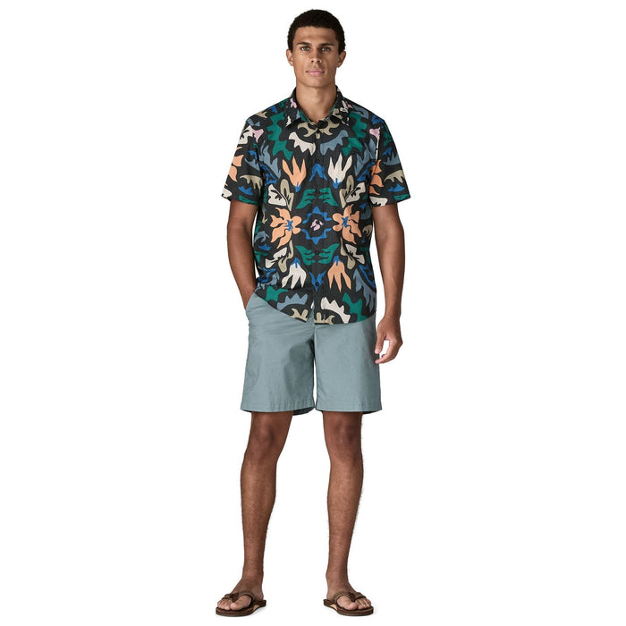 Patagonia Men's Go To Shirt Kaleido: Black