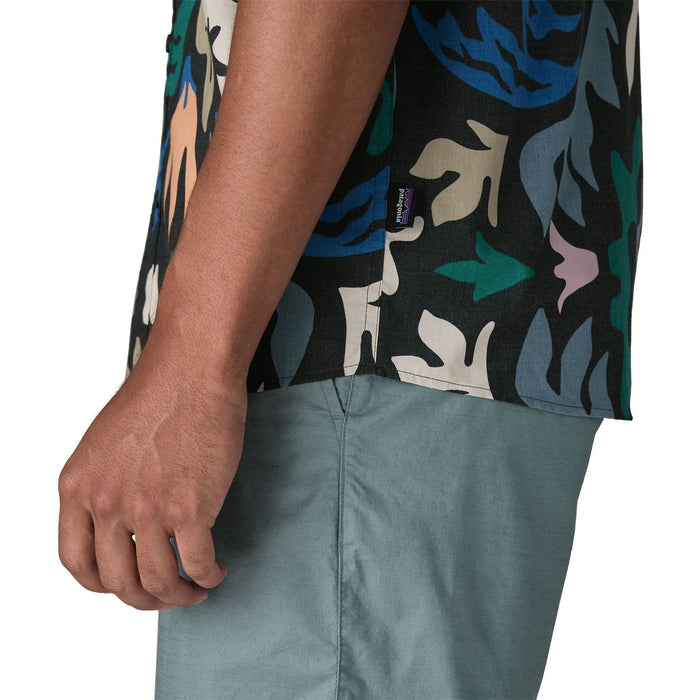 Patagonia Men's Go To Shirt Kaleido: Black