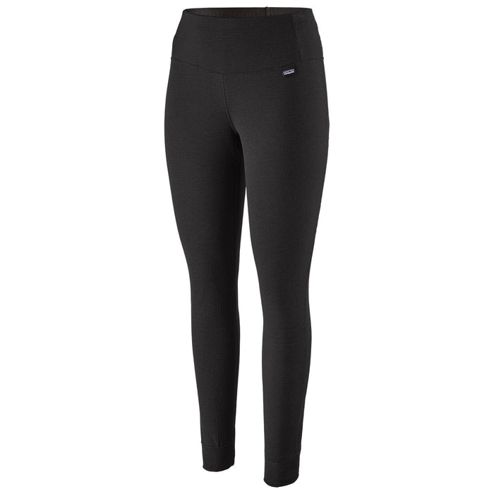 Patagonia Women's Cap Thermal Weight Bottoms Black Image 01