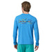 Patagonia Men's L/S Cap Cool Daily Graphic Shirt Unity Fitz: Vessel Blue X-Dye Image 03