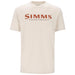 Simms Men's Logo T-Shirt Natural Image 01