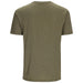 Simms Logo T-Shirt RC Dark Clover/Military Heather Image 01