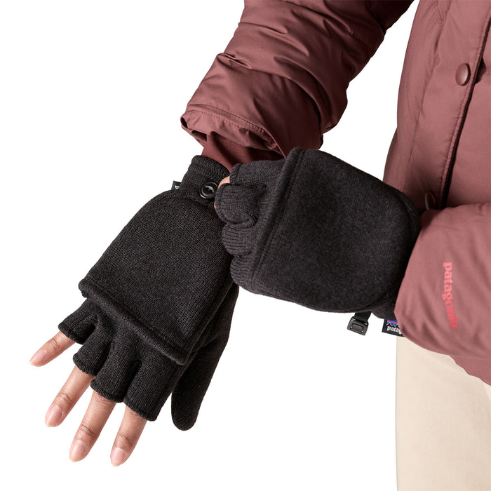Patagonia Better Sweater Gloves Black Image 02