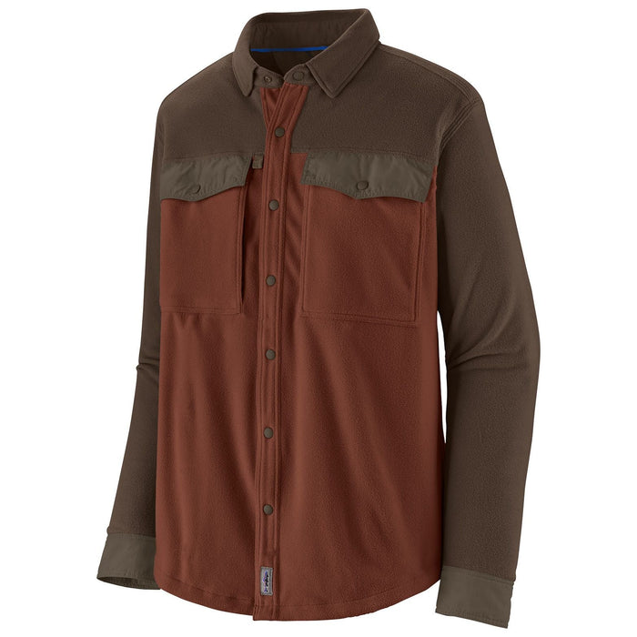 Patagonia Men's Long-Sleeved Early Rise Snap Shirt Dried Vanilla Image 01