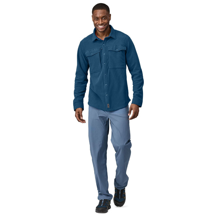 Patagonia Men's Longsleeve Early Rise Snap Shirt Lagom Blue Image 02