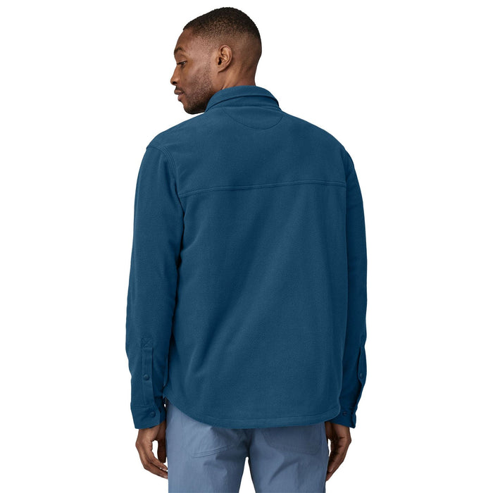 Patagonia Men's Longsleeve Early Rise Snap Shirt Lagom Blue Image 04