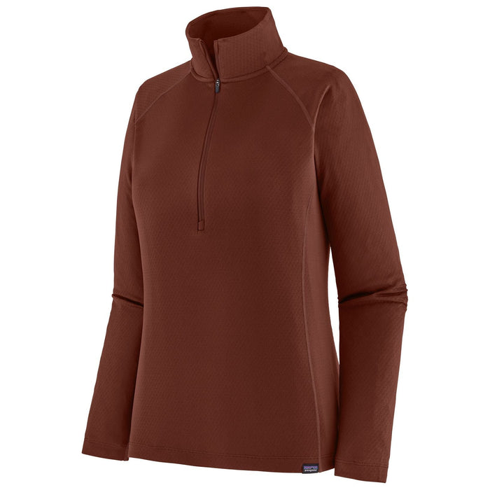 Patagonia Women's Cap Mid Weight Zip Neck Dried Vanilla Image 01