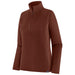 Patagonia Women's Cap Mid Weight Zip Neck Dried Vanilla Image 01