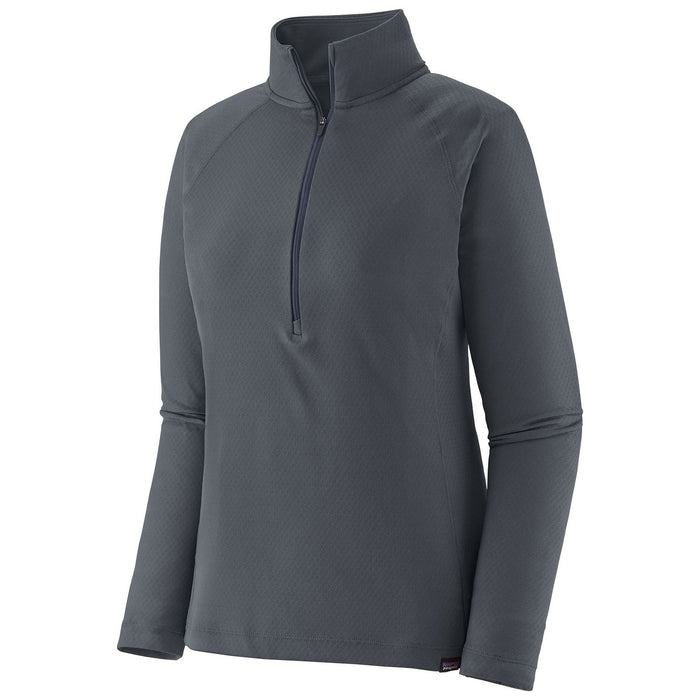 Patagonia Women's Capilene Midweight Zip Neck Smolder Blue Image 01