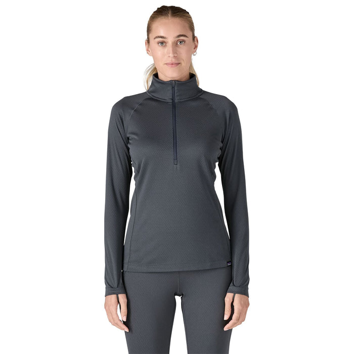 Patagonia Women's Capilene Midweight Zip Neck Smolder Blue Image 02