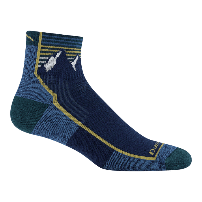 Darn Tough Mens Hiker Quarter Midweight Cushion Hiking Socks