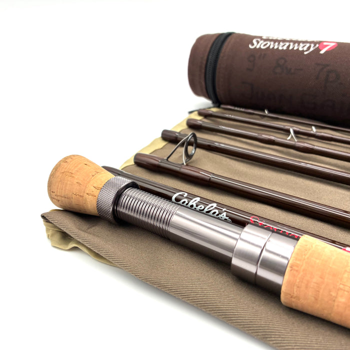 Used Rod - Cabela's Stowaway 9' 8wt - 7 Piece Fly Rod